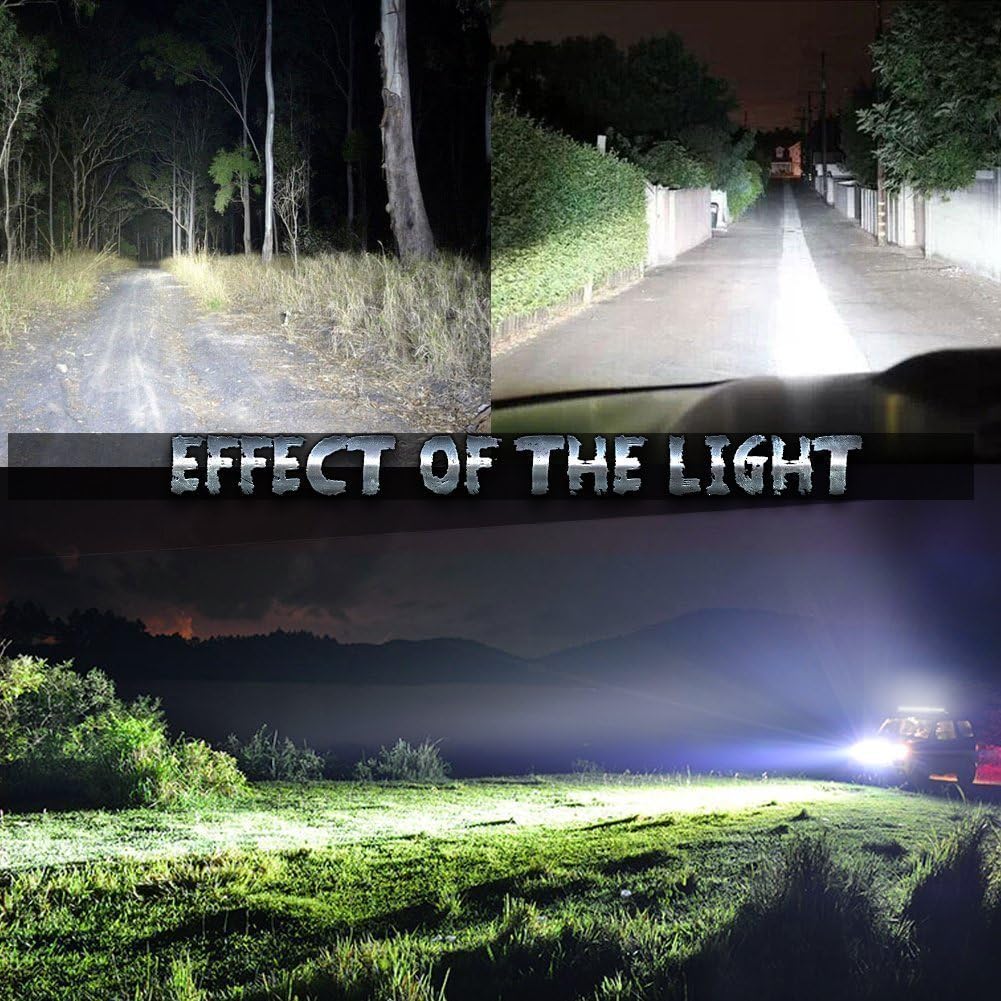 288w 50inch Curved Led Light Bar Spot Flood Combo Beam Pack of 2 F356272