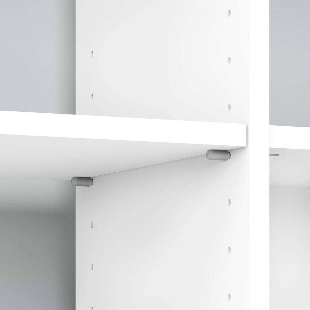 White 6 Cube Storage Bookcase F7910
