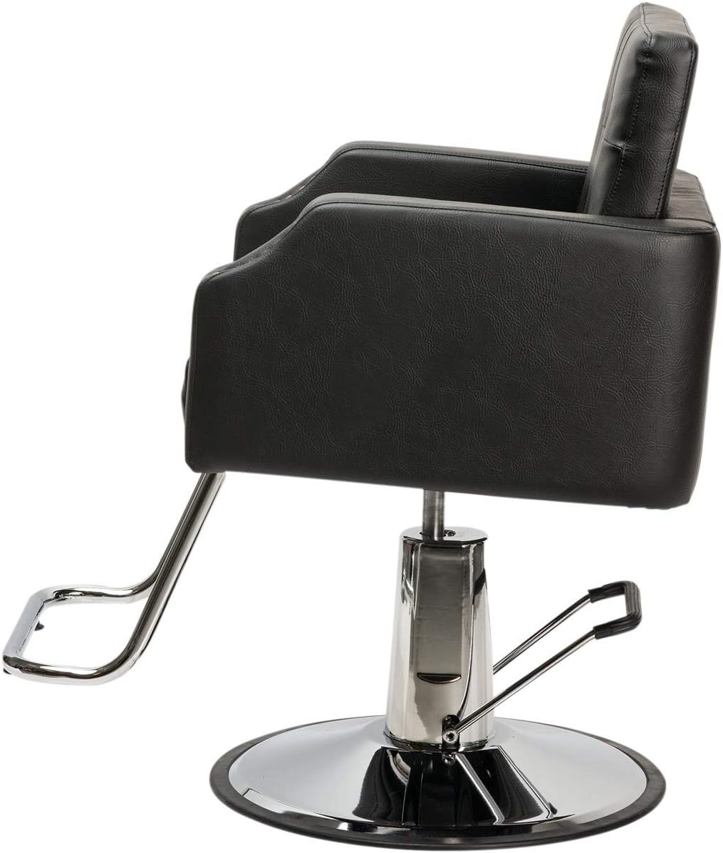 Salon Styling Chair with Tufted Back and Extra Wide Seat H66524