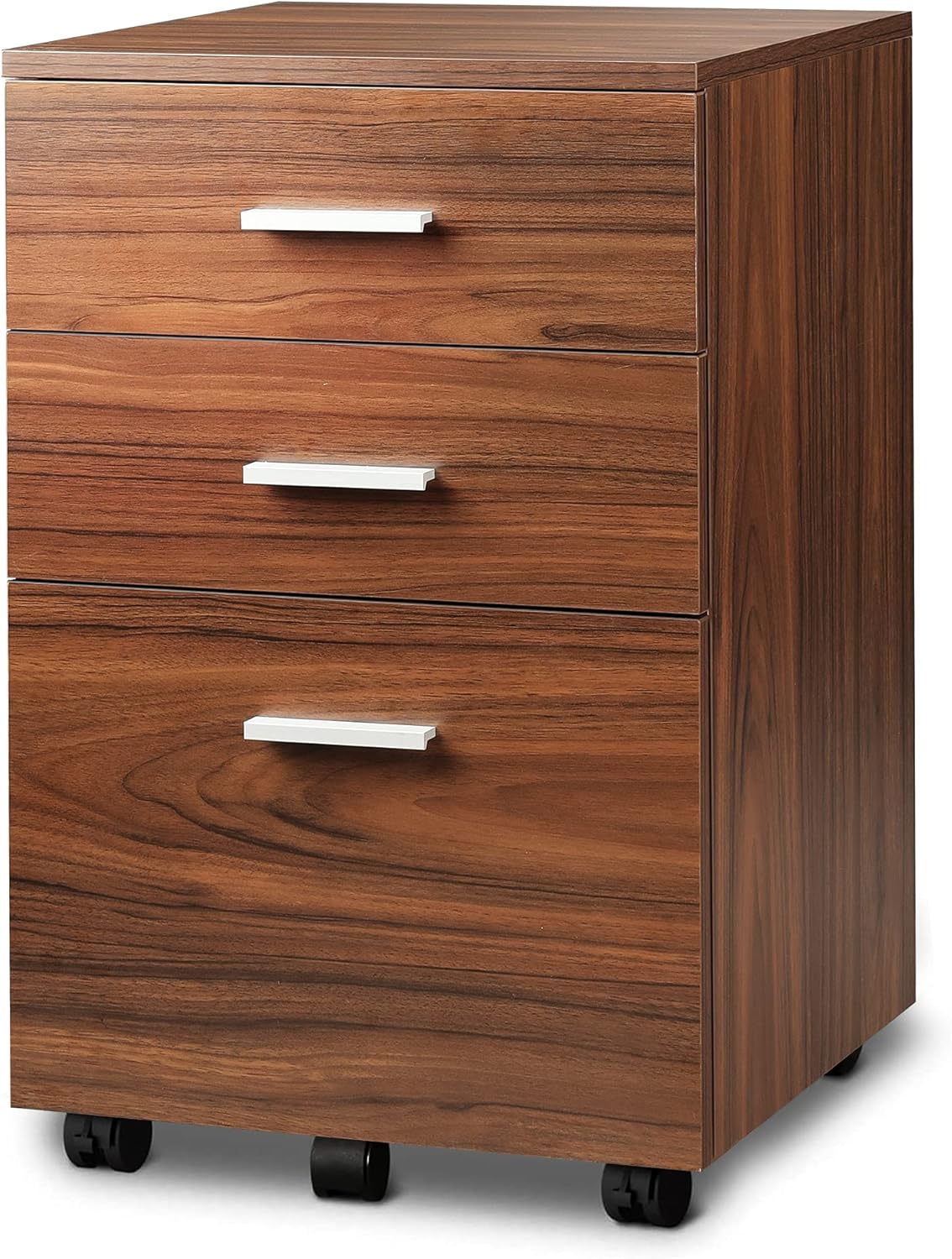 3 Drawer Wood Mobile File Cabinet Q880873