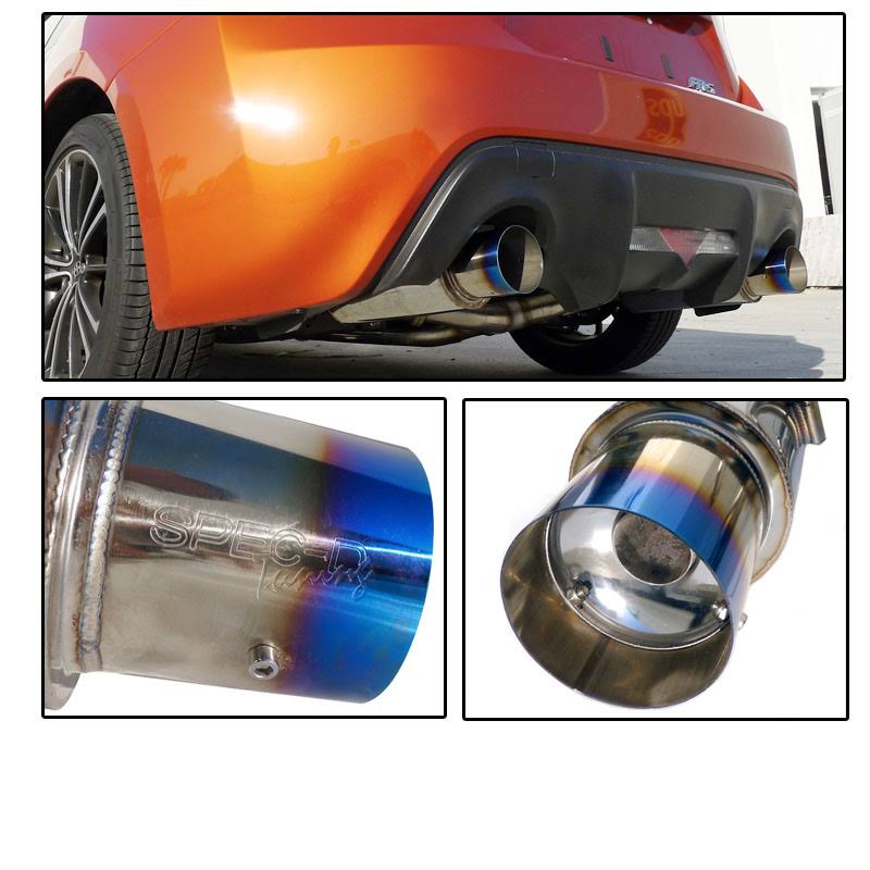 Titanium Tip Exhaust Muffler with Silencer C713499