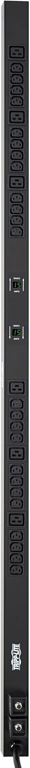 Metered PDU, 30A, 48 Outlets, 208/240V, 0U Vertical Rack-Mount Power Q11366
