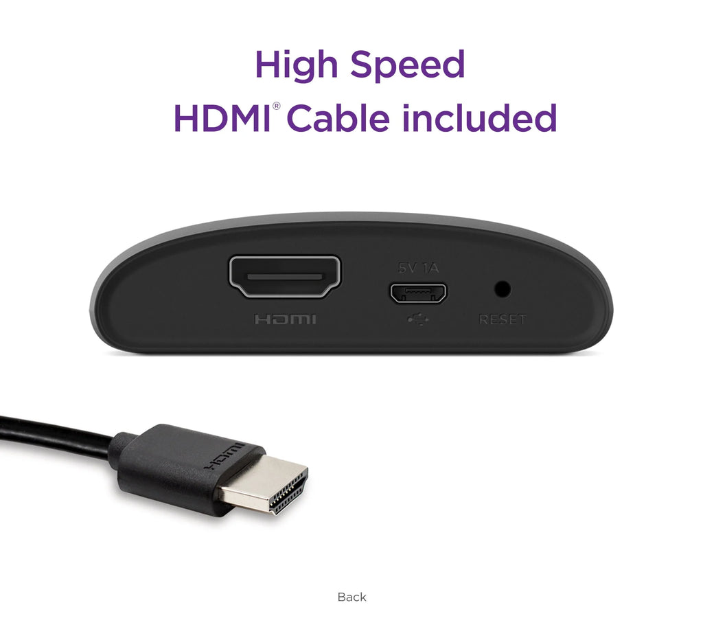 HD Streaming Device with HDMI Cable and Remote L74623