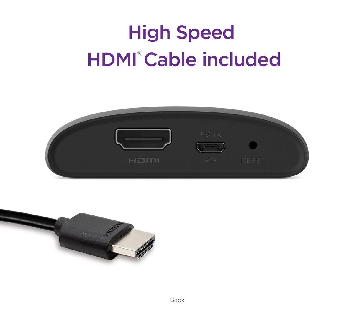 HD Streaming Device with HDMI Cable and Remote L74623