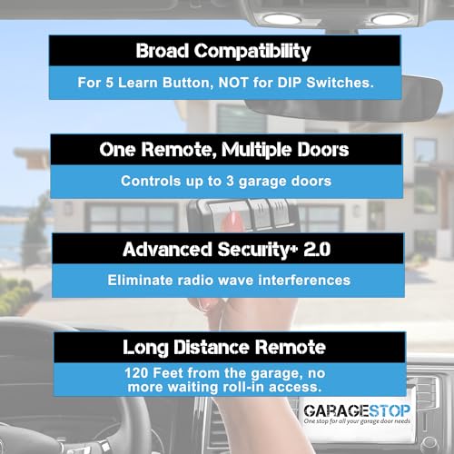 Universal Garage Door Opener Remote N38952