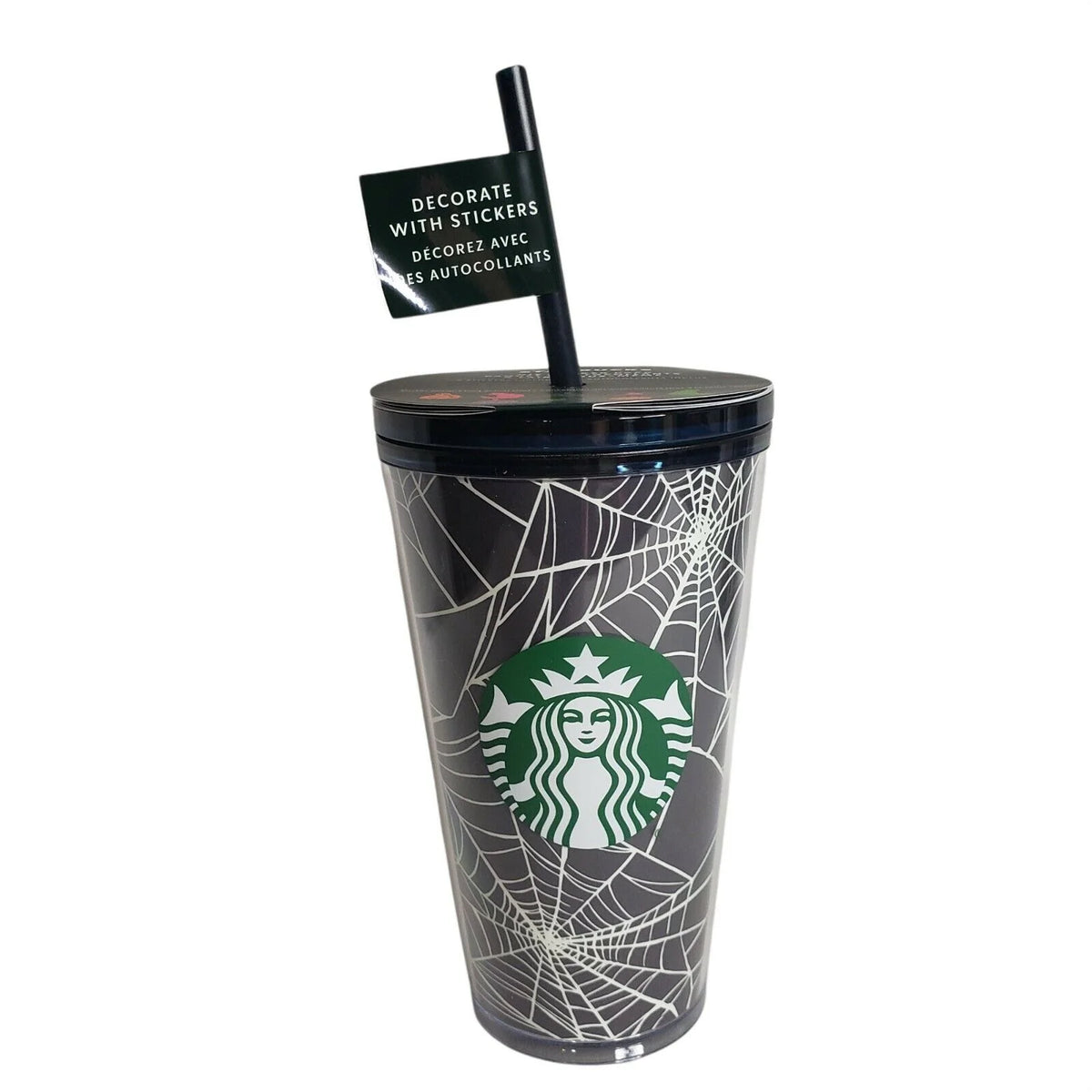 Spider Webs Glow In the Dark Tumbler 16 Oz Q181