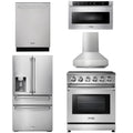 30 Electric Range, Range Hood, Microwave, Refrigerator with Water and Ice Dispenser, Dishwasher I273