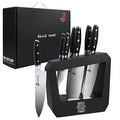 7 Piece Kitchen Knife Set with Wooden Block X699