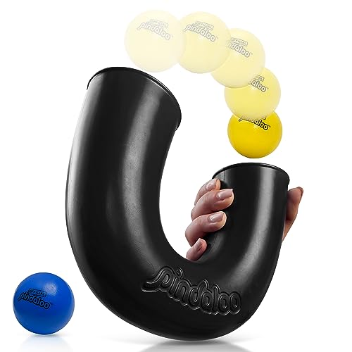 Skill Game Toy with 2 Balls Blue Q858