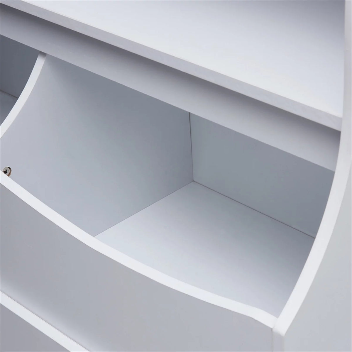 White Kids Toy Storage with Bookshelves Z288