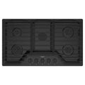 5-Burners Recessed Gas Cooktop in Black C5925