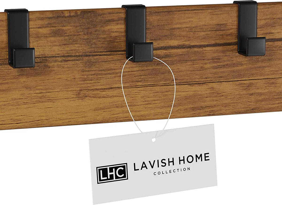 Metal Coat Rack and Storage Bench I4814