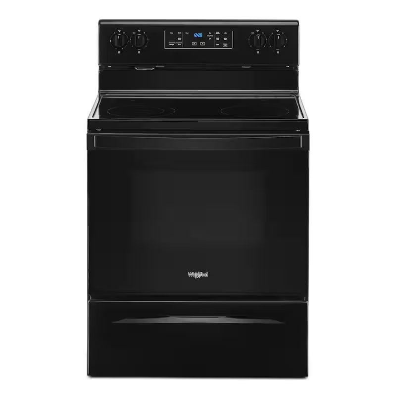 Black Electric Range with 4 Elements P43379