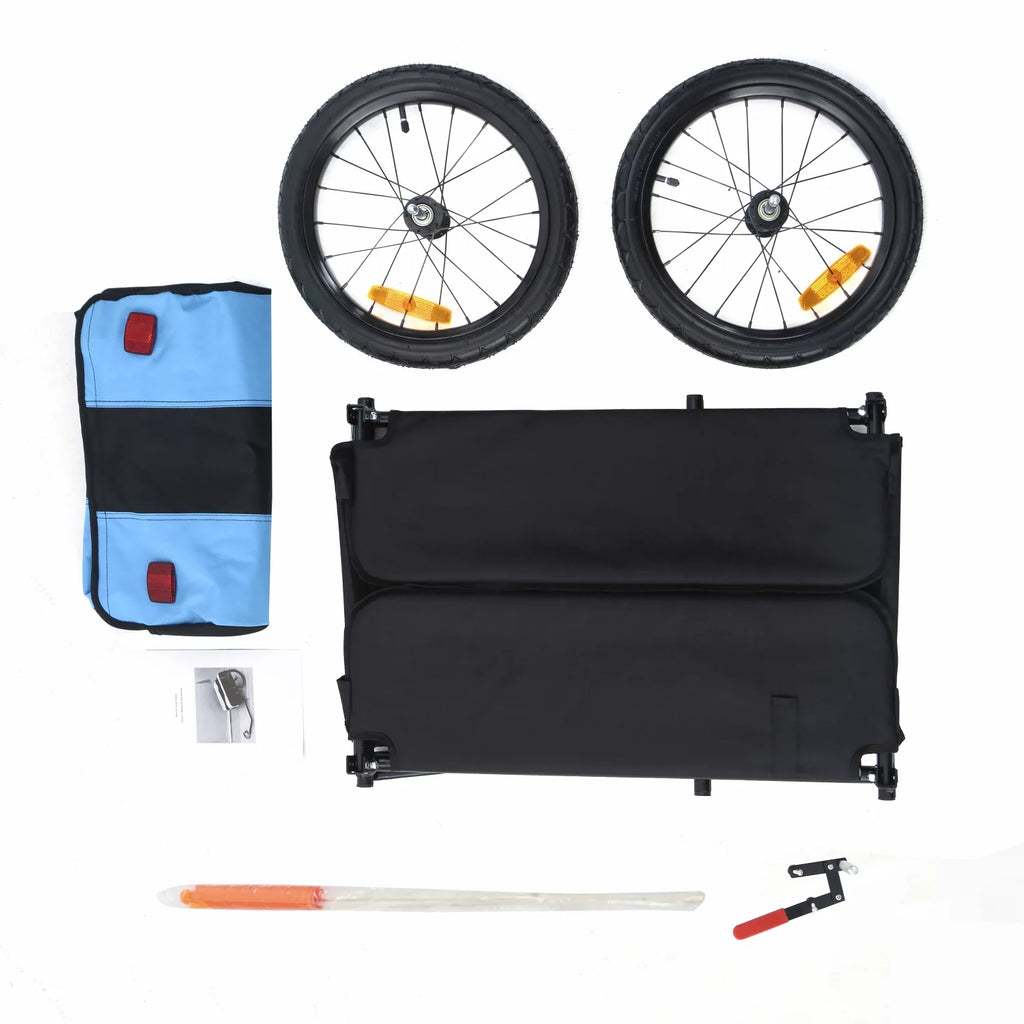 Bike Cargo Trailer with Removable Water Resistant Cover V5350