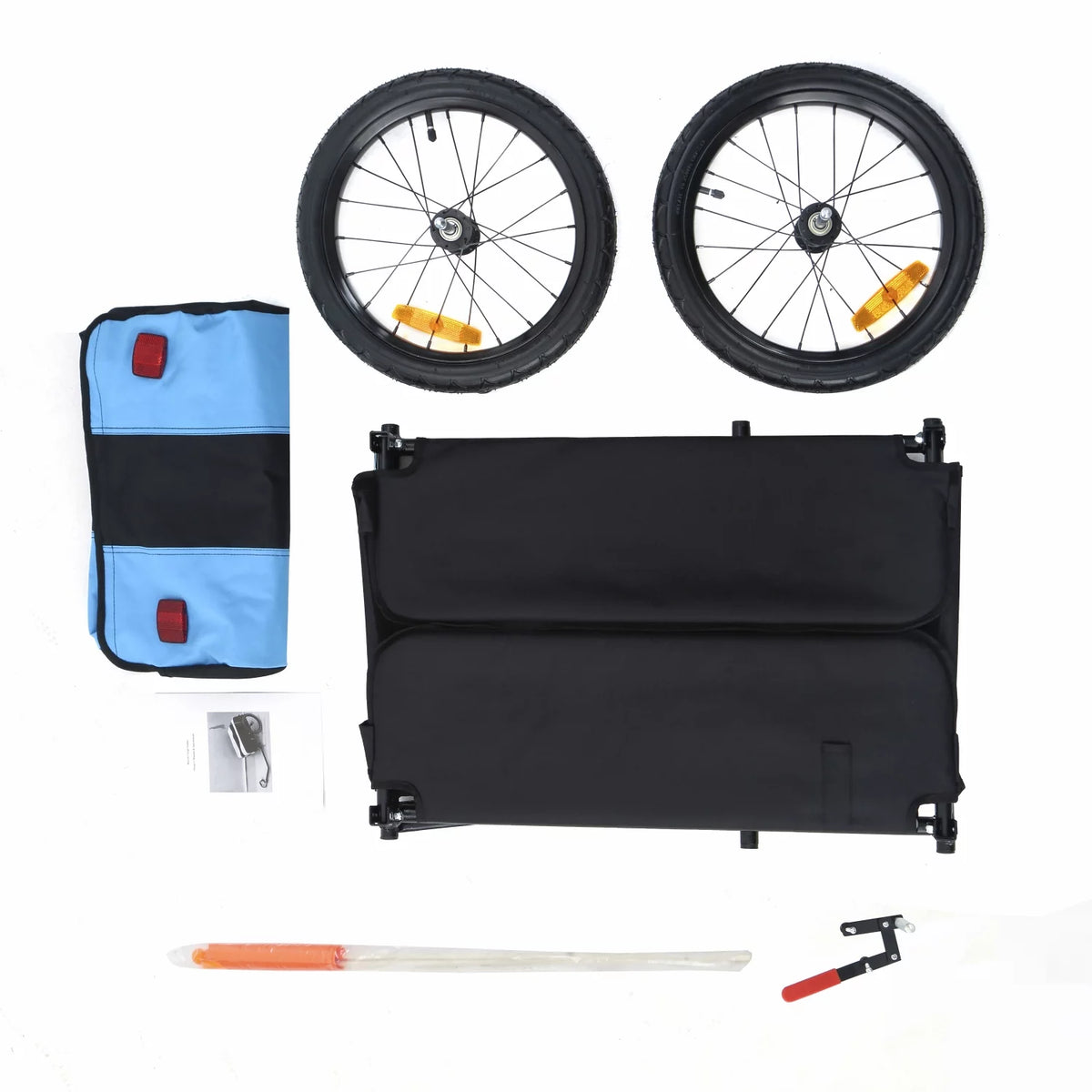 Bike Cargo Trailer with Removable Water Resistant Cover V5350