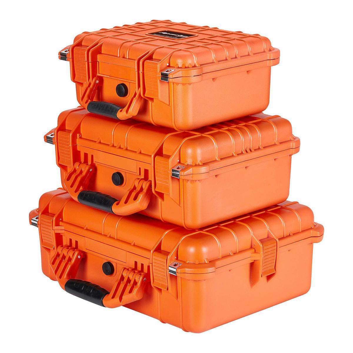 Medium Orange Weatherproof Protective Case U739