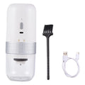 Portable Electric Burr Coffee Grinder, Ceramic Grinding Core, Adjustable, USB Rechargeable X878