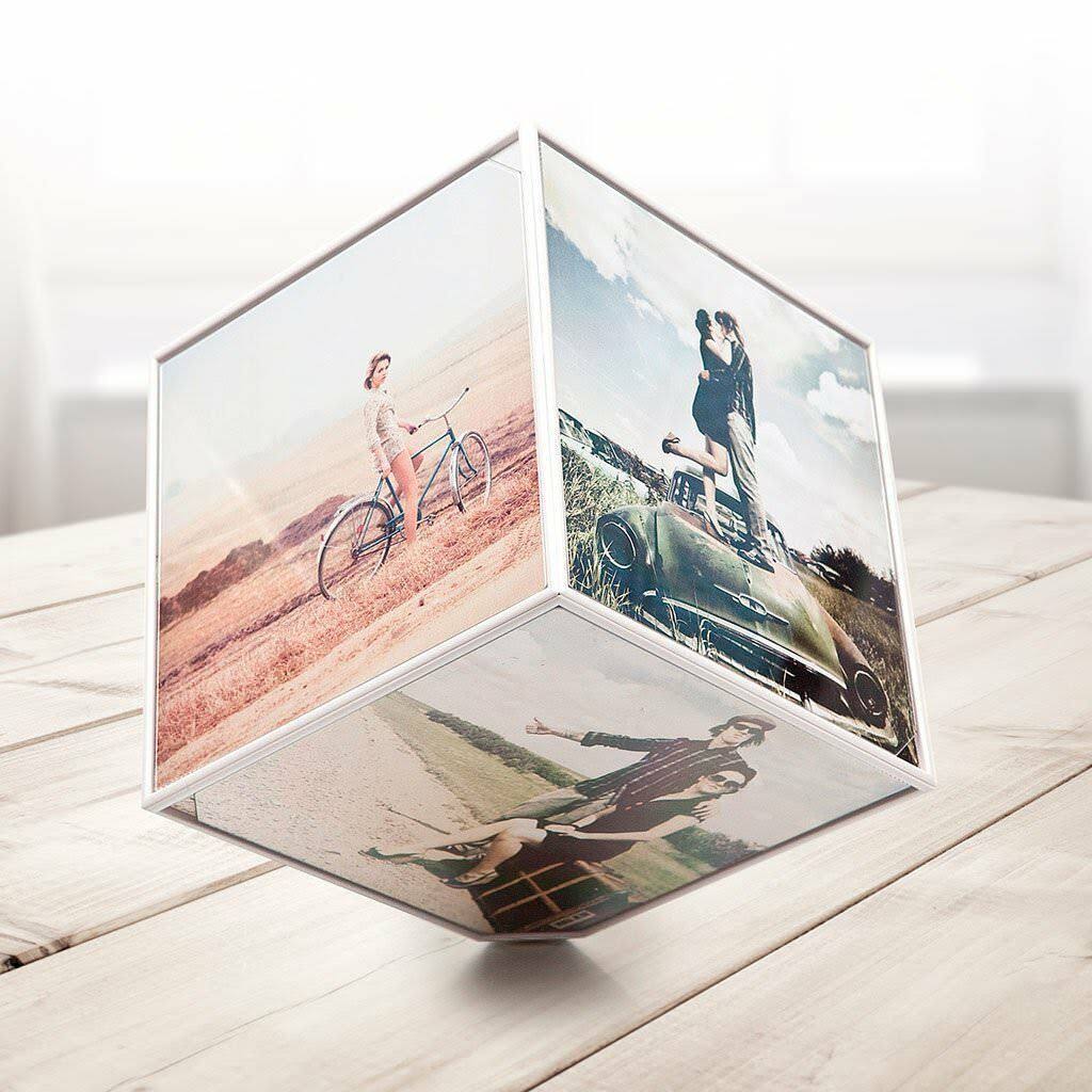 6 Photos 15x15cm Stack Photo Frames D6529