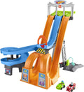 Toddler Vehicle Playset with Sounds & 2 Toy Cars C9662