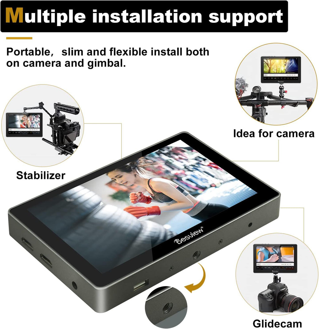 7 inch Touch Screen Camera Field Monitor H808012
