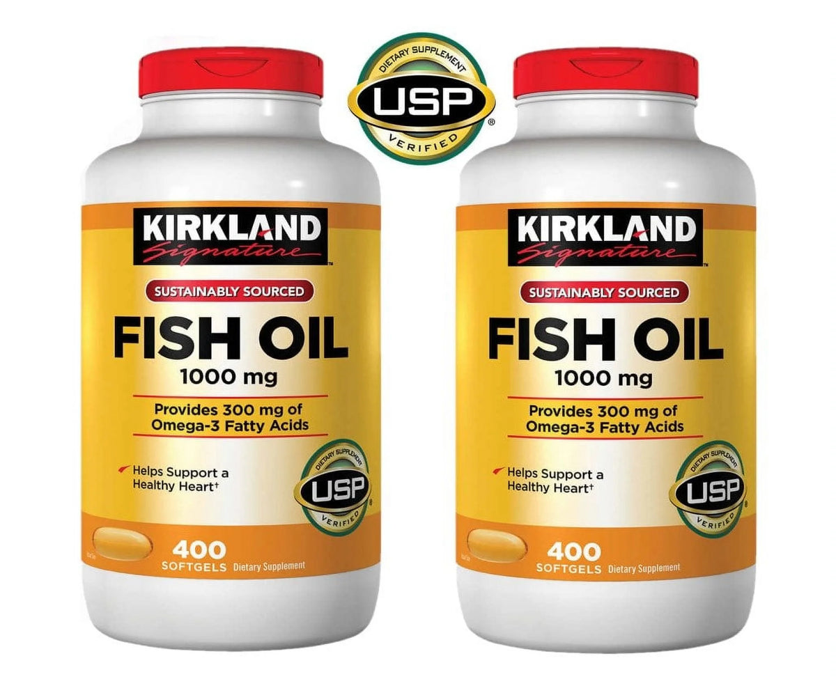 Fish Oil 1000 mg 400 Softgels Q782