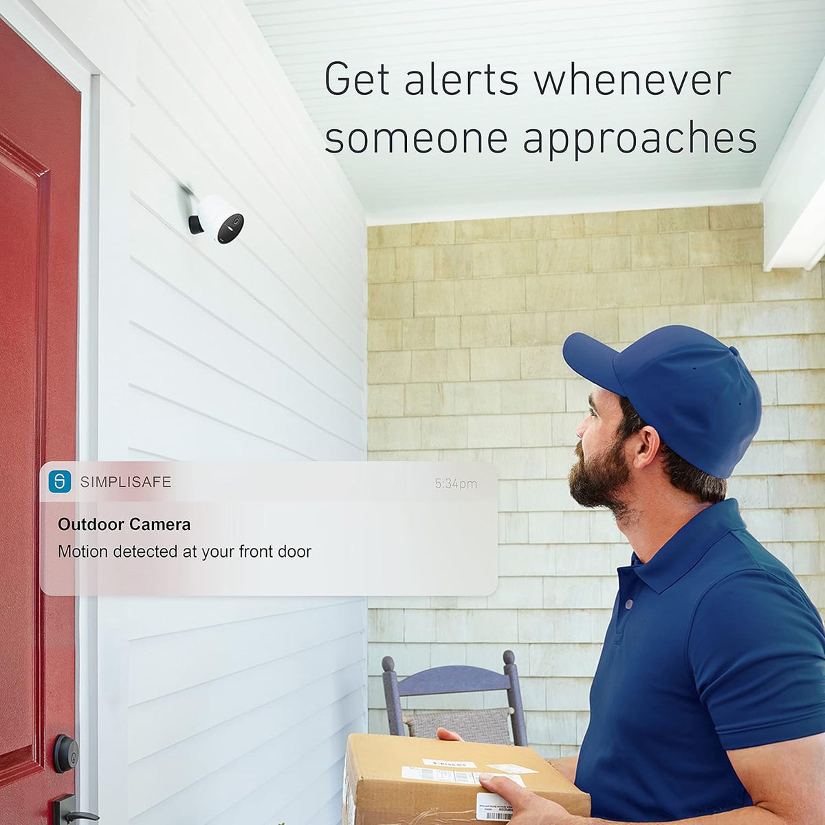 7 Piece Wireless Outdoor Camera Home Security System T26220