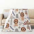 Flannel Throw Blanket 50 x 70 inches R4809