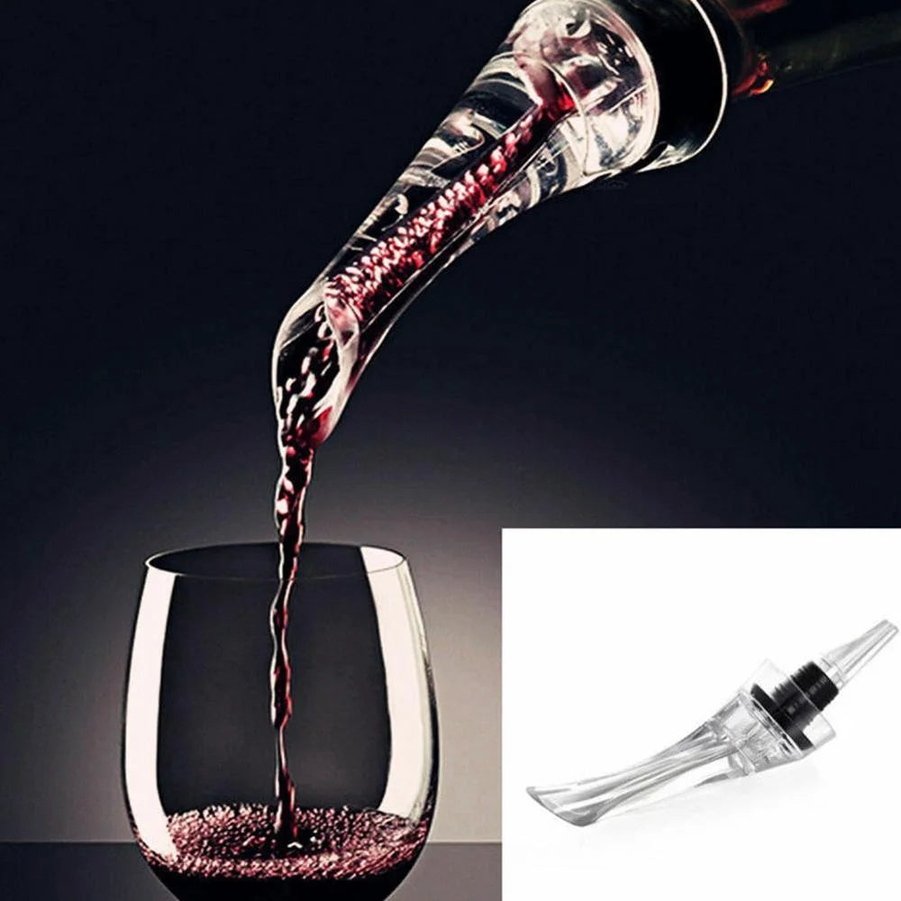 Red Wine Whiskey Aerator Decanter Pourer Set A566993
