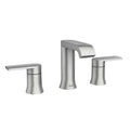 8 in. Widespread Double Handle Bathroom Faucet Brushed Nickel M38023