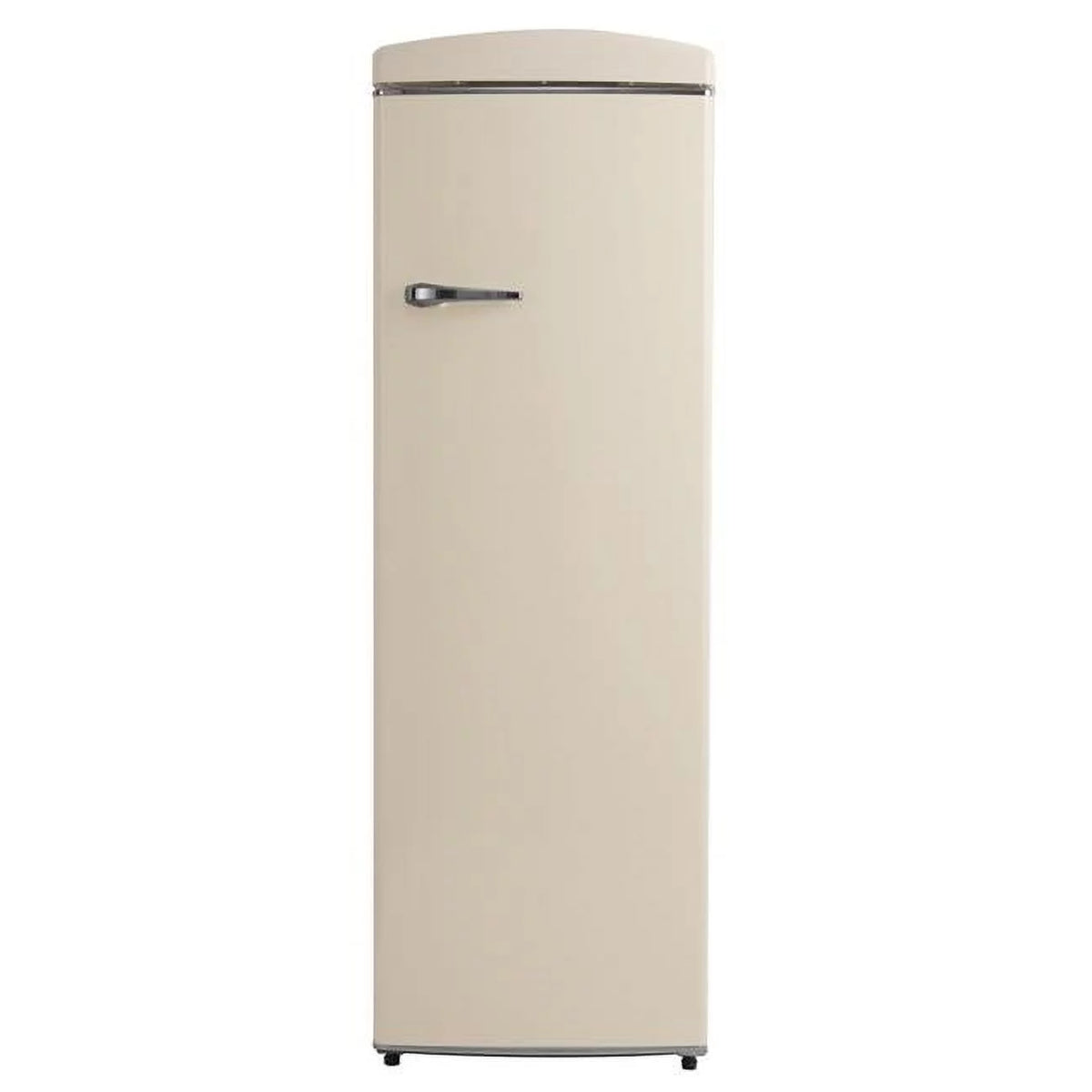 Cream Retro Single Door Refrigerator T9244