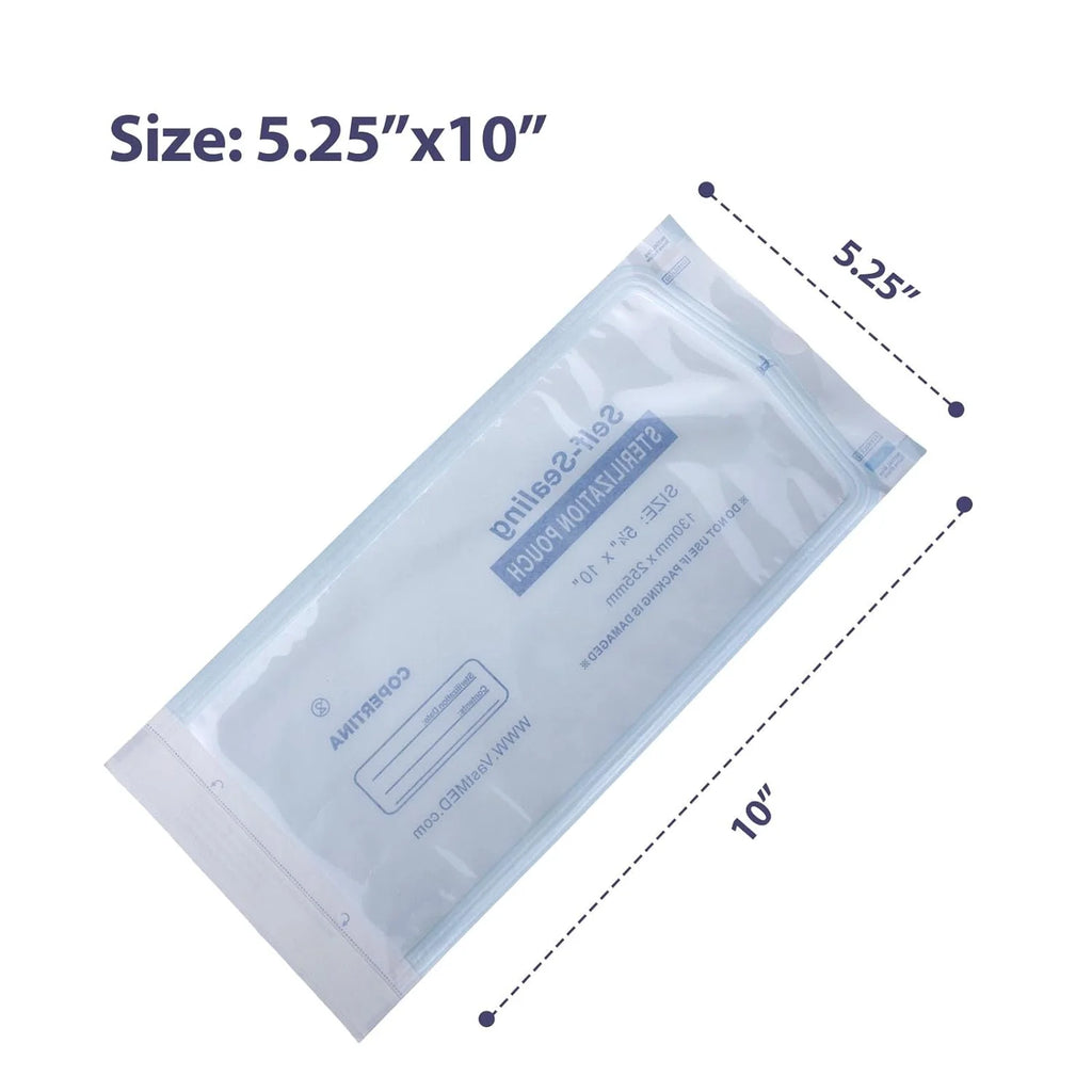 Self Seal Sterilization Pouches with Dual Indicators T77673