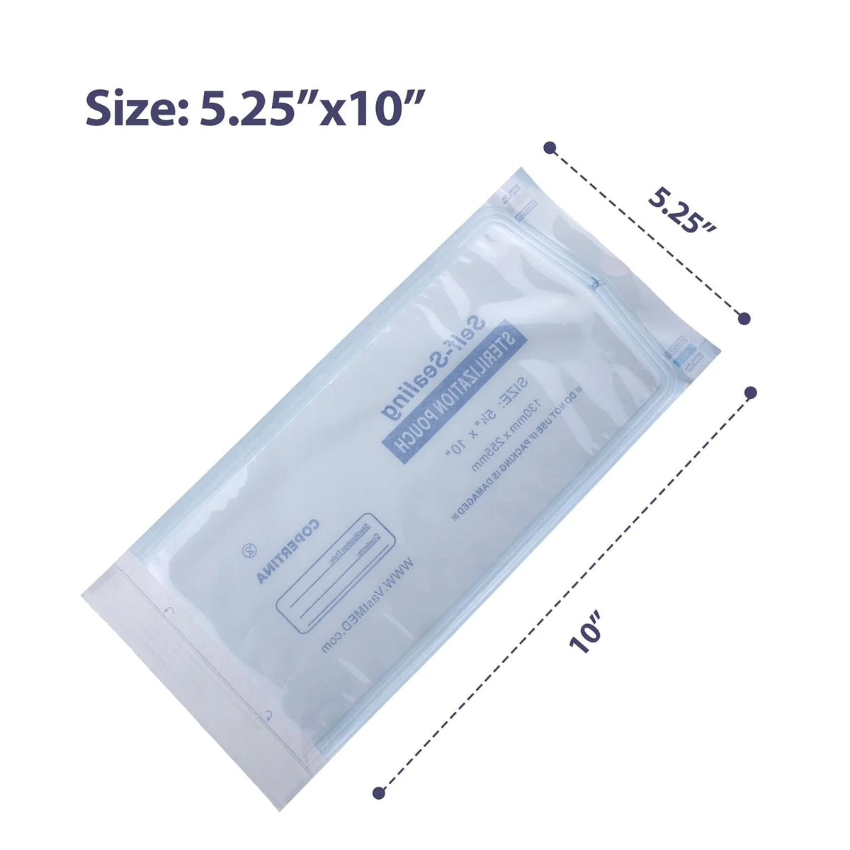 Self Seal Sterilization Pouches with Dual Indicators T77673