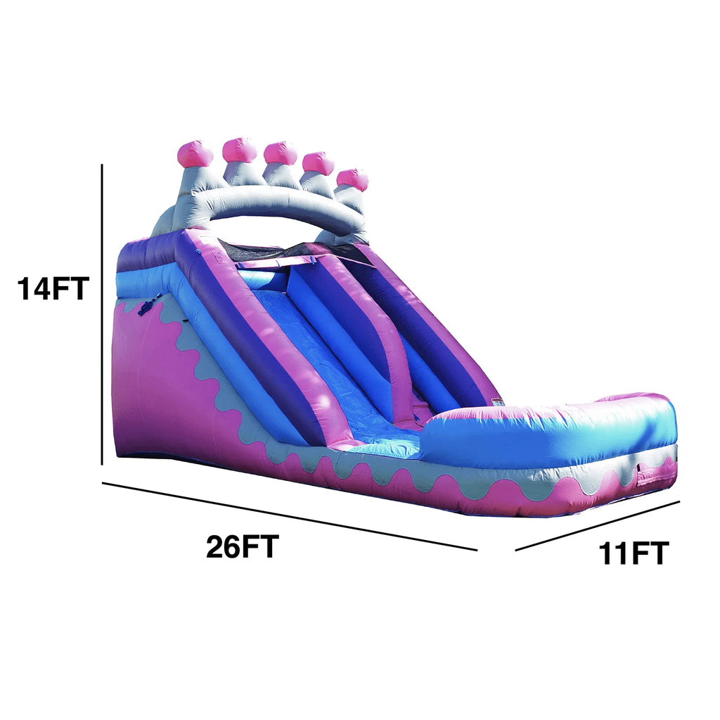 Commercial Grade Water Slide with Splash Pool V522747