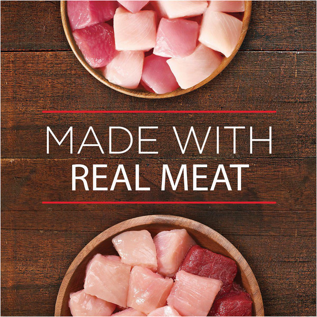Turkey Venison Chicken Duck Cuts in Gravy Wet Dog Food 13 oz Pack of 12 N4502