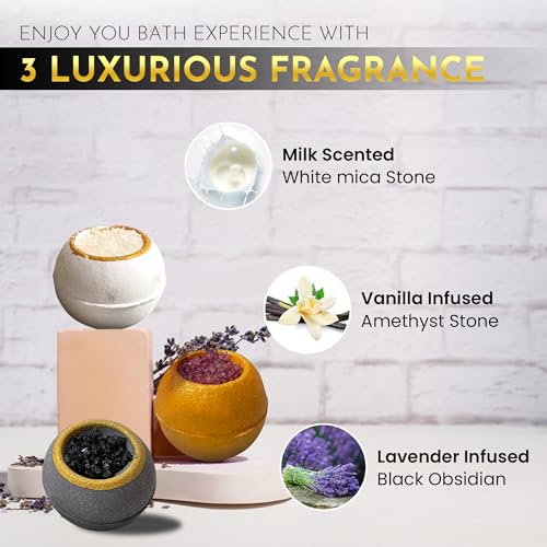 6PC Lavender Bath Bombs Z717