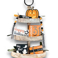 7 Pcs Halloween Themed Tiered Tray Decor Set C677738