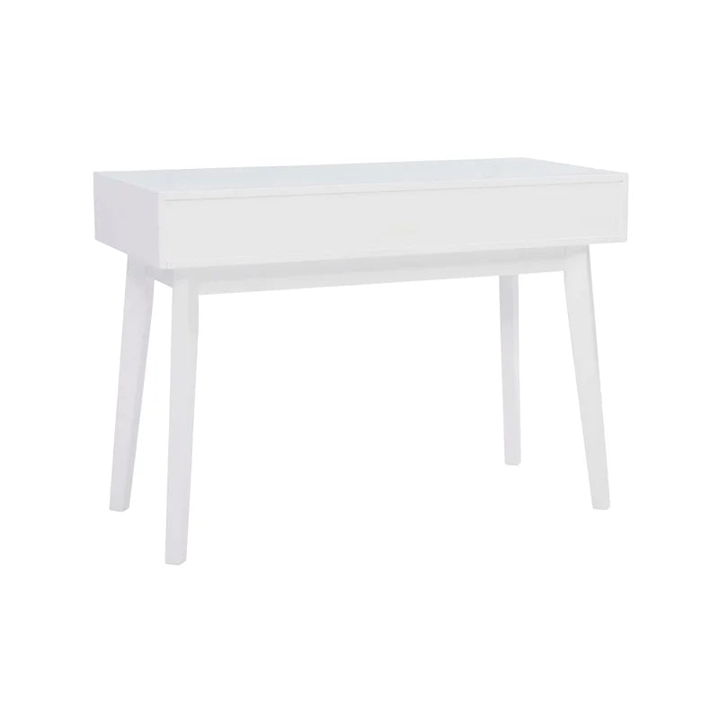 White 2 Drawer Desk or Console A73161