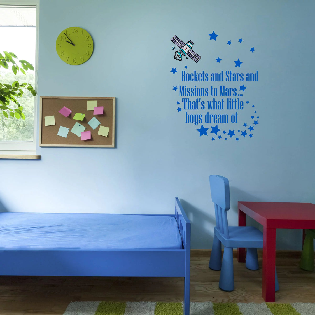 Rockets and Stars Wall Decal K946296