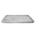 Grey Plush Crate Mat N229