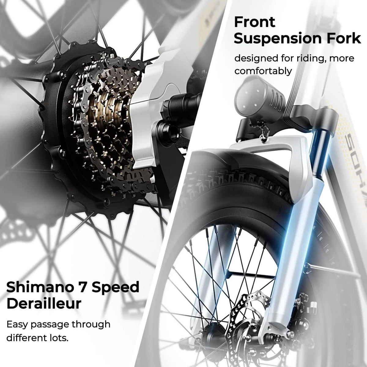 48V 15AH 750W Folding Electric Bike T2526