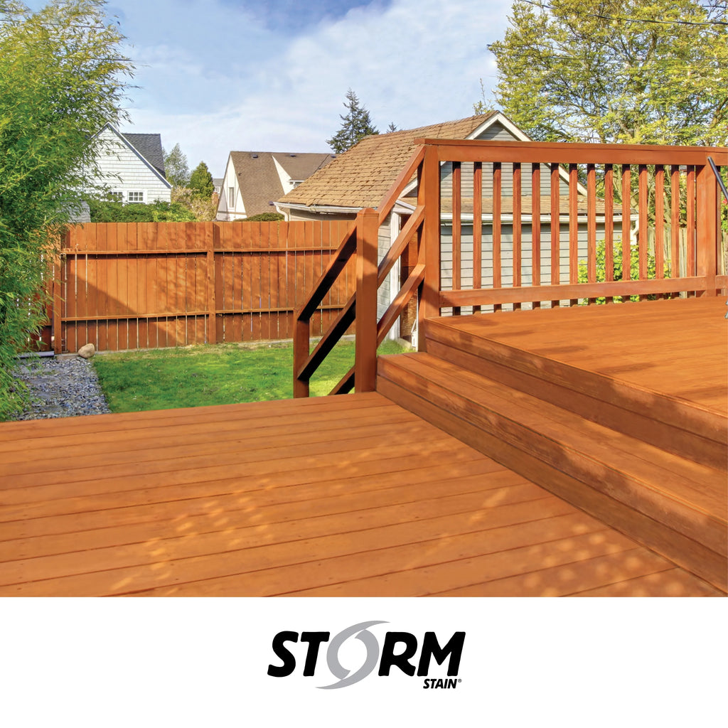 Semi-Transparent Stain and Sealer Golden Oak 1 Gallon H261
