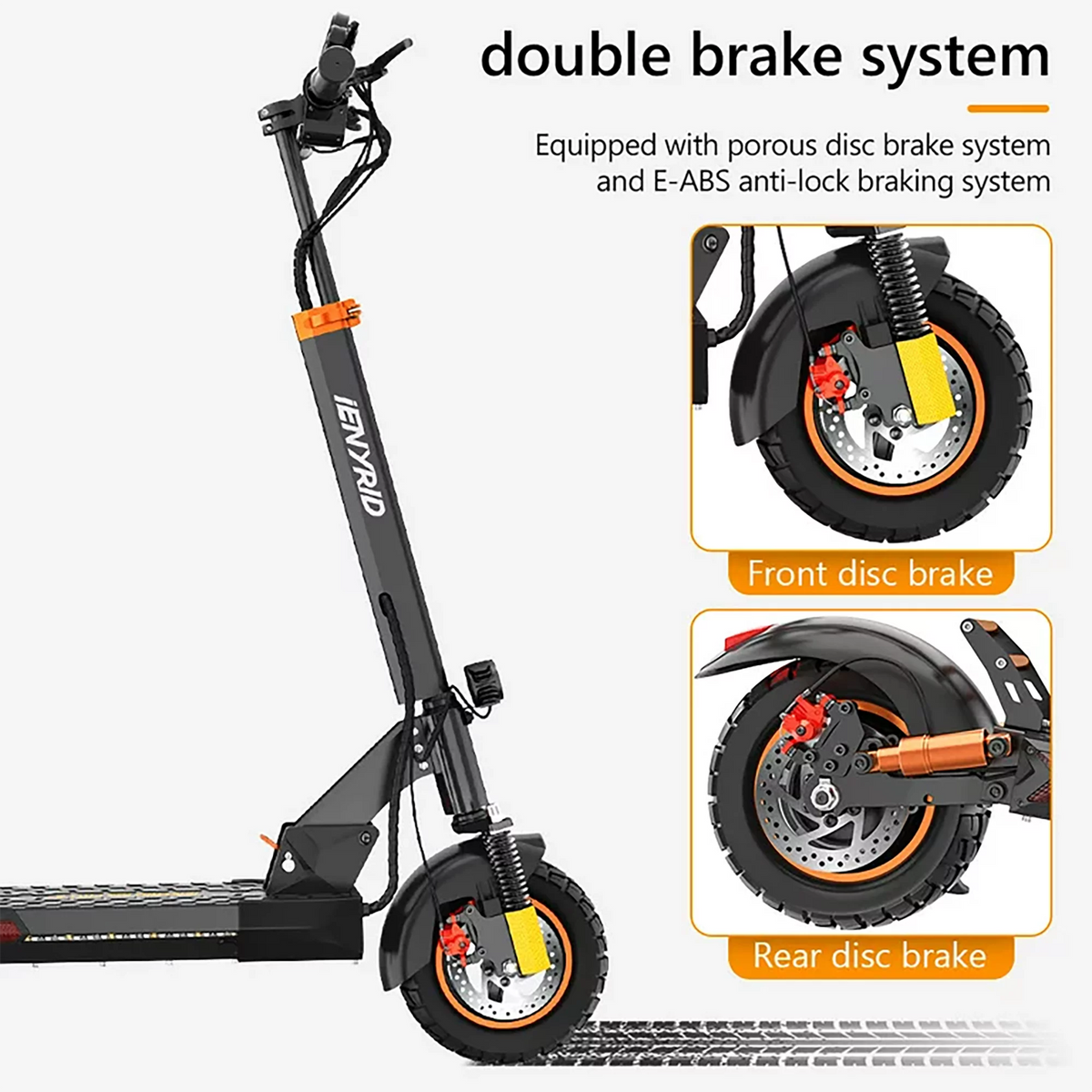 Foldable Electric Scooter with Seat U610