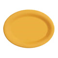 Yellow Oval Platter W6109