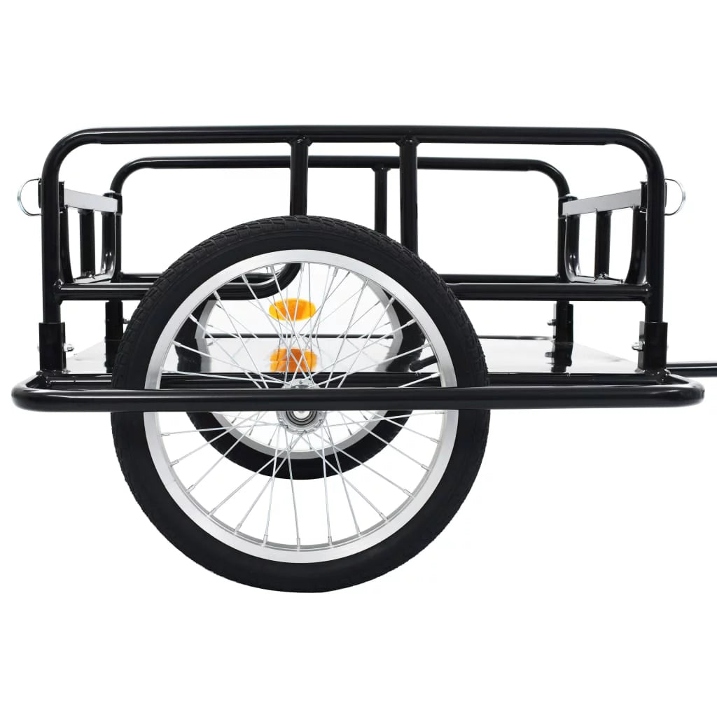 Bike Cargo Trailer Steel Black J3576