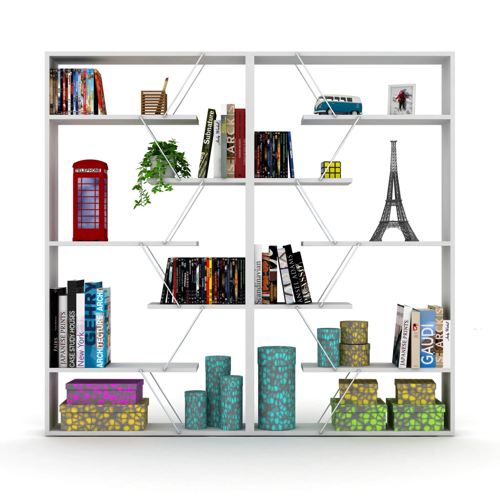 5 Tier Modern Bookshelf D733