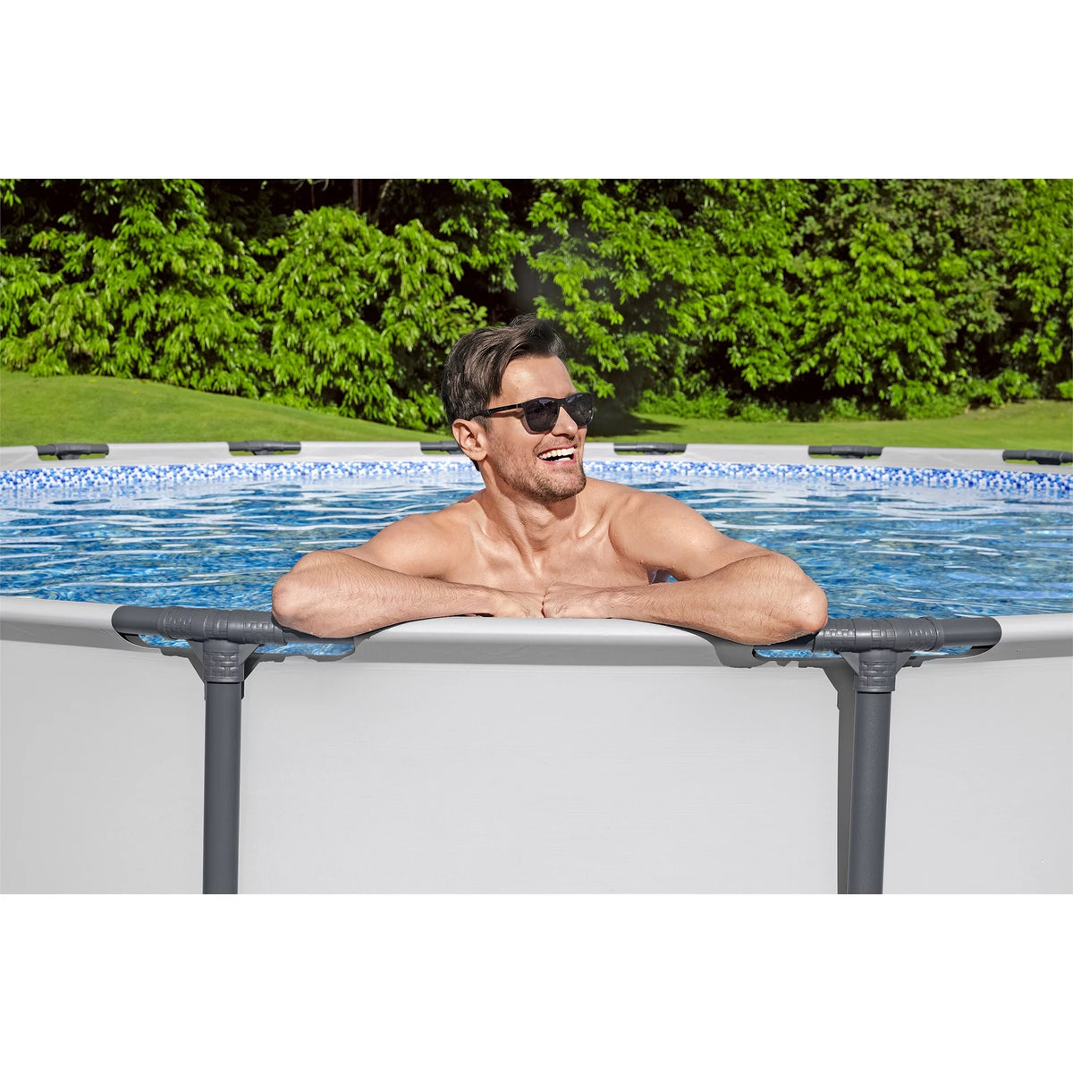 Round Above Ground Swimming Pool Set G93223
