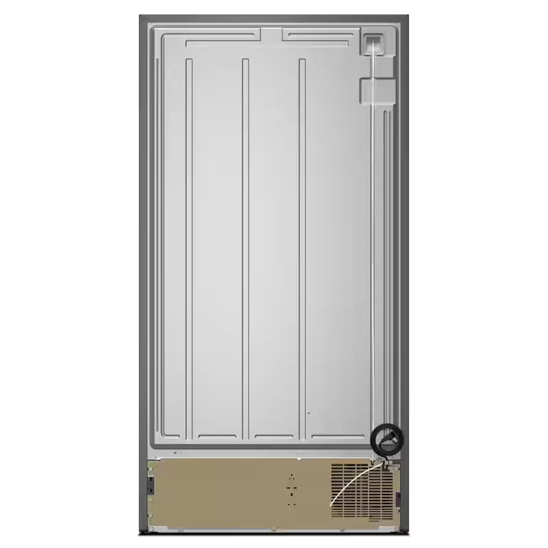 36 in. 25 cu. ft. Side-by-Side Refrigerator in White V2564