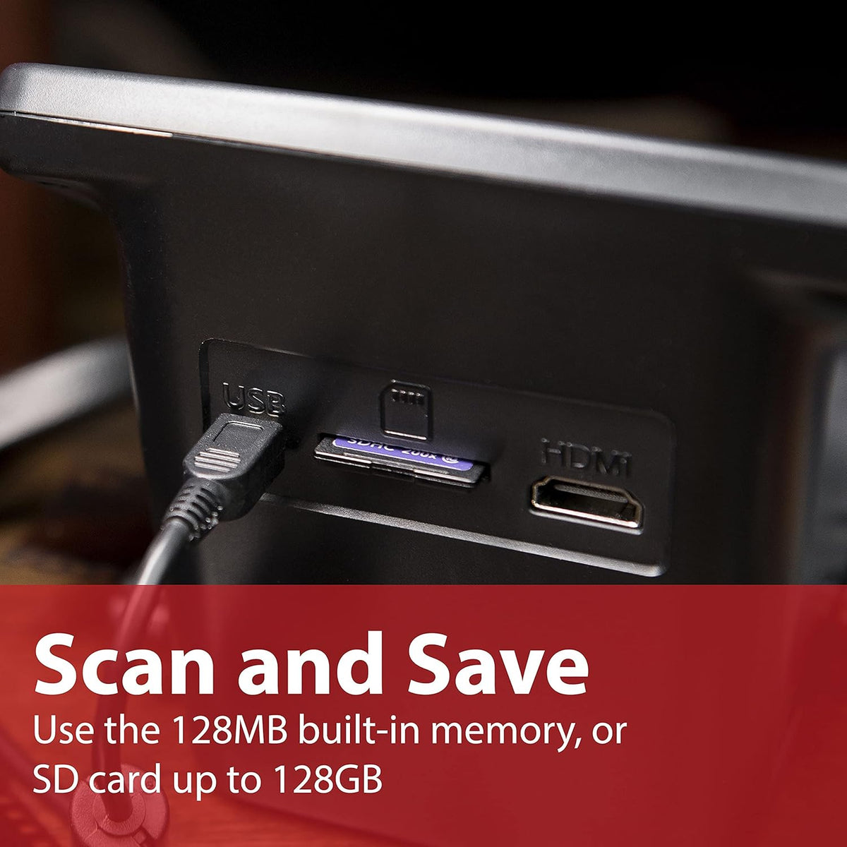 22MP Film Scanner with 5 Display & HDMI M326