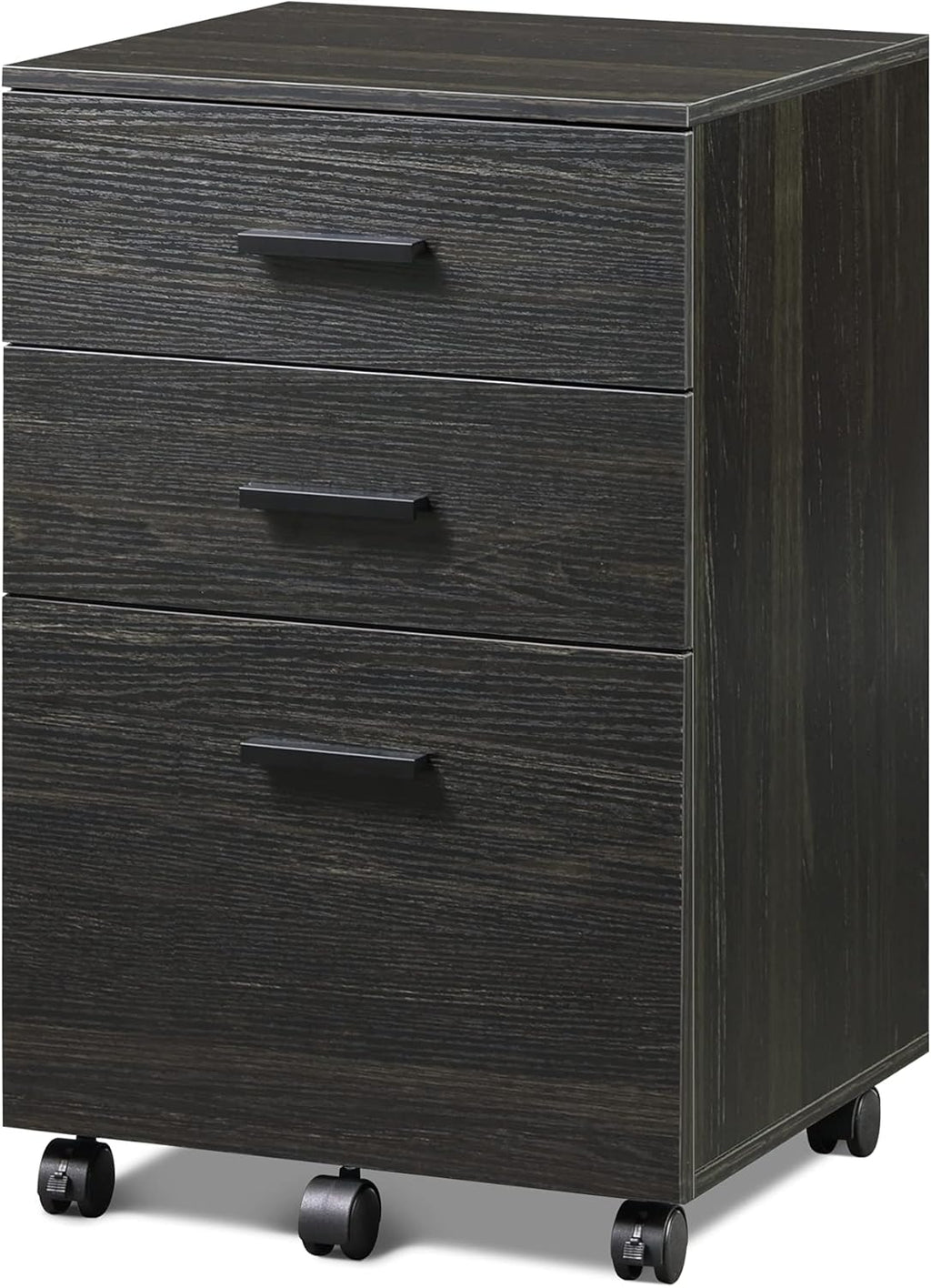 3 Drawer Wood Mobile File Cabinet Q880873