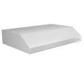24" White Range Hood X4861